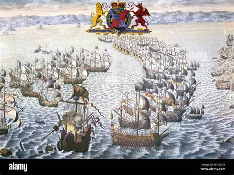 The Spanish Armada; An Elizabethan Naval Triumph Against A Powerful Spanish Fleet Seeking to Depose Elizabeth I